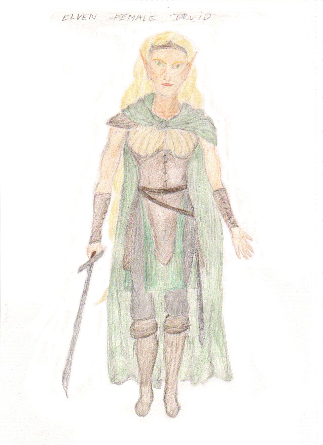 Obrázek Elven Female Druid