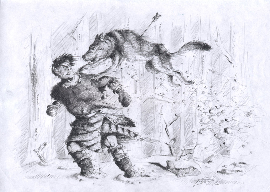 Obrázek Kroll a vlk