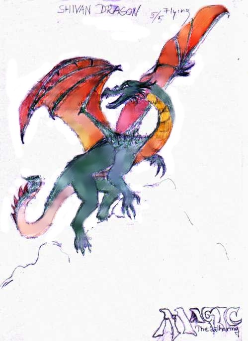 Obrázek Shivan Dragon