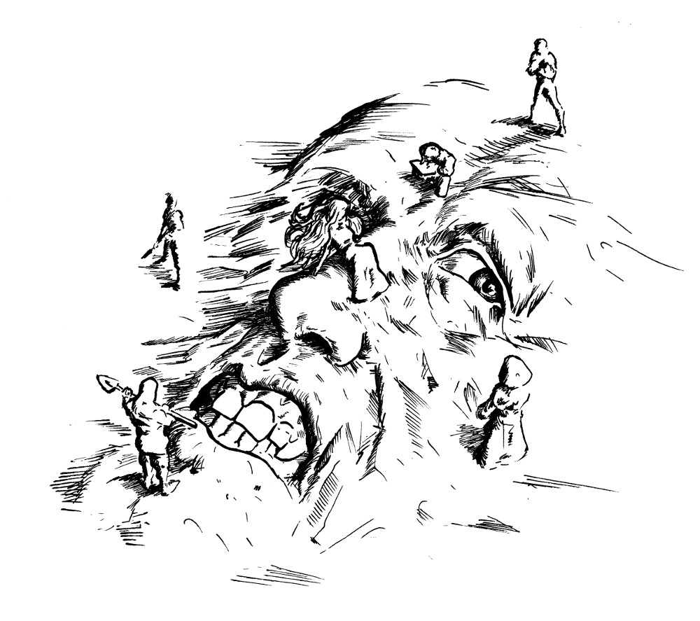 Obrázek Gulliverovská vykopávka